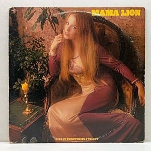 レコード画像：MAMA LION / Give It Everything I've Got