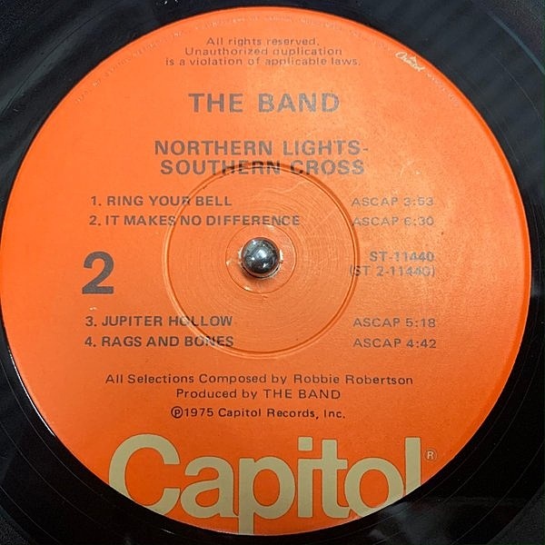 Bronze Nazareth - Ekphrasis ラップレコード THE BAND / Northern Lights-Southern Cross (LP) / Capitol