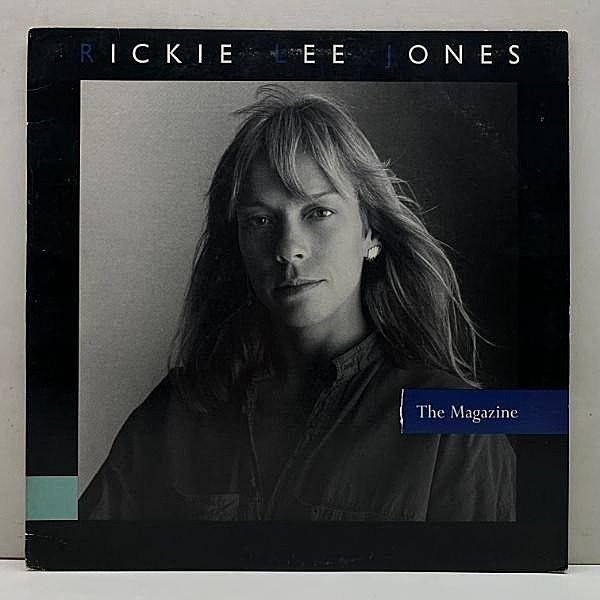 レコードメイン画像：【半透明盤・黄金色】良好!! SLM, TML刻印 USオリジナル RICKIE LEE JONES The Magazine ('84 Warner) リッキー・リー・ジョーンズ