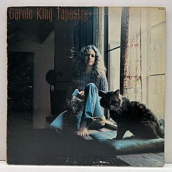 レコードメイン画像：【極厚の大音圧／Epic配給版】米 US Mid 70sプレス PE規格 CAROLE KING Tapestry ゲートフォールド仕様 キャロル・キング／つづれおり LP