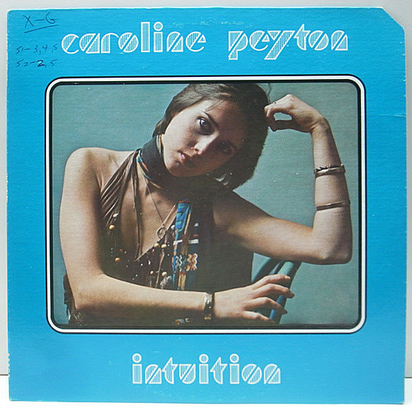 レコードメイン画像：美盤!! USオリジナル CAROLINE PEYTON Intuition ('77 Bar-B-Q) 傑作2nd.アルバム FOLK／JAZZ／SOUL／AOR 女性SSW キャロライン・ペイトン