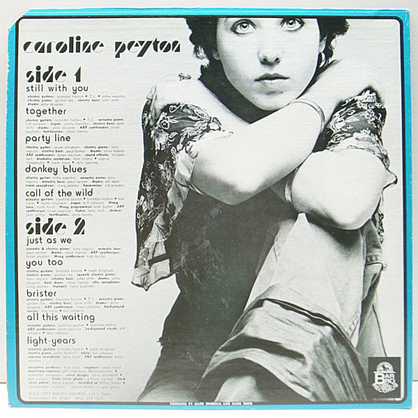 CAROLINE PEYTON / Intuition (LP) / Bar-B-Q | WAXPEND RECORDS CAROLINE PEYTON / Intuition (LP) / Bar-B-Q | WAXPEND RECORDS