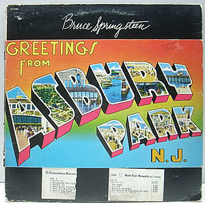 レコード画像：BRUCE SPRINGSTEE / Greetings From Asbury Park, N.J.