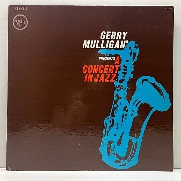 レコードメイン画像：極美盤!! GFコート USオリジナル GERRY MULLIGAN, CONCERT JAZZ BAND A Concert In Jazz ('61 Verve) w/ Gene Quill, Bob Brookmeyer
