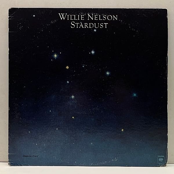 レコードメイン画像：美盤!! 初版 JC規格 USオリジナル WILLIE NELSON Stardust (Columbia JC 35305) ウィリー・ネルソンによる極上のスタンダード集