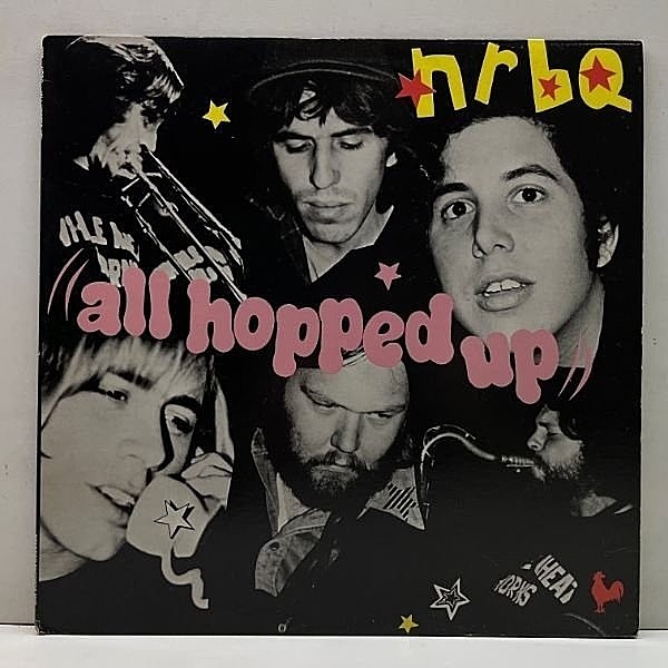 レコードメイン画像：美盤!!【半透明盤・黄金色】US初期プレス NRBQ All Hopped Up (Red Rooster 101) Ridin' in My Car 収録 クロスオーヴァーな傑作 米 LP