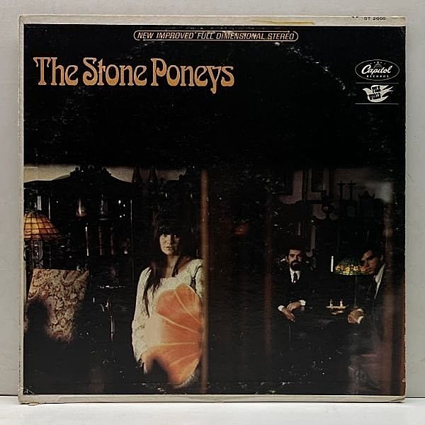 レコードメイン画像：USオリジナル 初版 虹ラベル THE STONE PONEYS Same／1st デビュー作 ('67 Capitol) ストーン・ポニーズ LINDA RONSTADT 在籍 LP