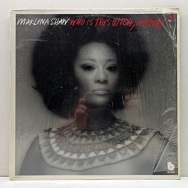 レコードメイン画像：シュリンク付き美盤!! USオリジ MARLENA SHAW Who Is This Bitch Anyway? ('75 Blue Note) w/ DAVID T. WAKER マリーナ・ショウ屈指の名作