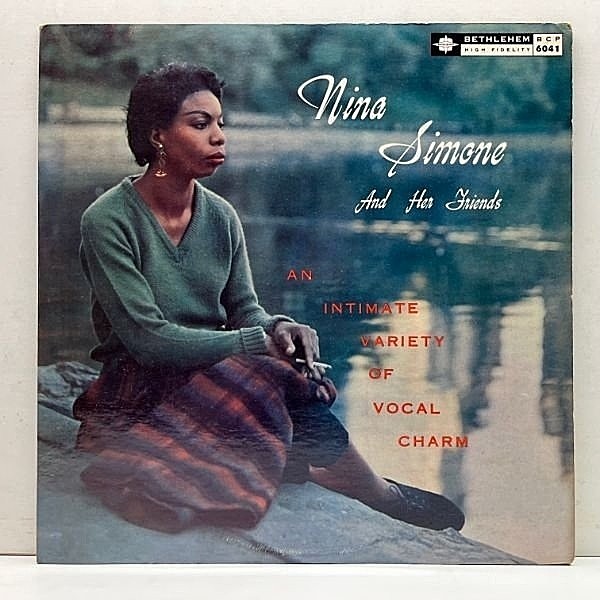 レコードメイン画像：良好!! USオリジ MONO 深溝 NINA SIMONE And Her Friends | African Mailman, I Loves You Porgy ほか Little Girl Blueには未収の初録音も