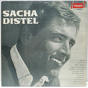 レコード画像：SACHA DISTEL / Con La Orquesta De Alain Goraguer