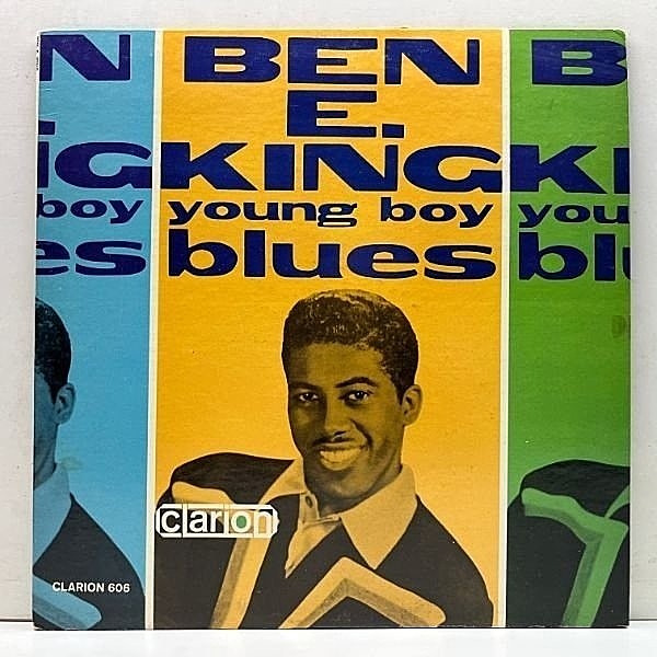 レコードメイン画像：良好!! MONO 米オリジナル BEN E KING Young Boy Blues ('65 Clarion 606) Here Comes The Night, Gloria Gloria ベン・E・キング 名曲満載