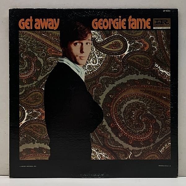 レコードメイン画像：レアな美盤!! MONO オリジナル GEORGIE FAME Get Away ('66 Imperial 9331) ドラムブレイク Music Talk ほか ジョージィ・フェイム