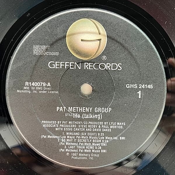 PAT METHENY / Still Life (LP) / Geffen | WAXPEND RECORDS
