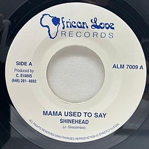 レコード画像：SHINEHEAD / Mama Used To Say