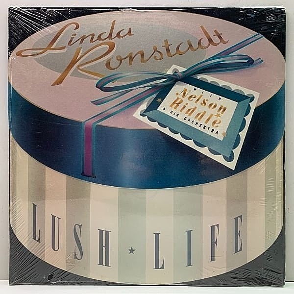 レコードメイン画像：レア【Cut無し!シールド未開封!】極美品 USオリジナル LINDA RONSTADT Lush Life ('84 Asylum) 高音質 LP リンダ・ロンシュタット