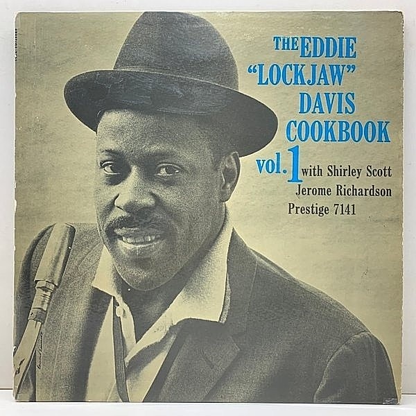 レコードメイン画像：良再生!! MONO 深溝 RVG刻印『The EDDIE Lockjaw DAVIS Cookbook』渾身のバラード But Beautiful ほか Jerome Richardson, Shirley Scott