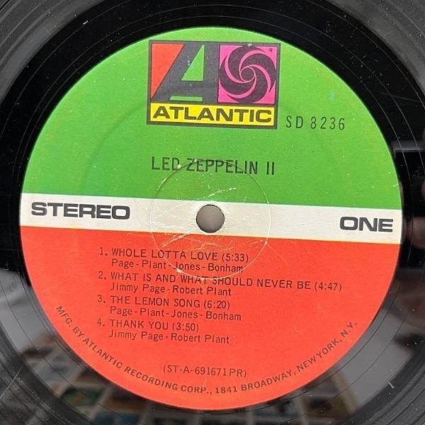 LED ZEPPELIN / II (LP) / Atlantic | WAXPEND RECORDS