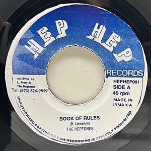 レコード画像：HEPTONES / Book Of Rules