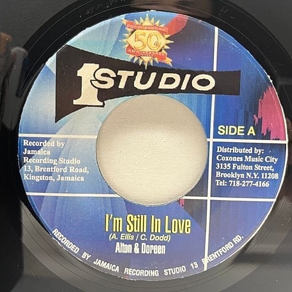 レコードメイン画像：美盤!! USプレス 7インチ ALTON ELLIS / DOREEN SHAFFER I'm Still In Love (Studio One) アルトン・エリス SKATALITES 名曲 45RPM.