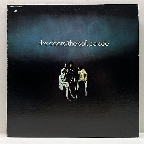 レコードメイン画像：レアなリム文字無し!美盤! USオリジ Big-E 赤ラベ THE DOORS The Soft Parade ('69 Elektra) 希少インナー付き ドアーズ／ソフト・パレード