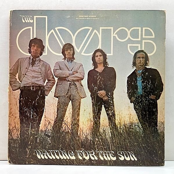 レコードメイン画像：入手難【ゴールド・金ラベ】USオリジナル THE DOORS Waiting For The Sun ('68 Elektra) 手書きマトSON ドアーズ 日の出を待って