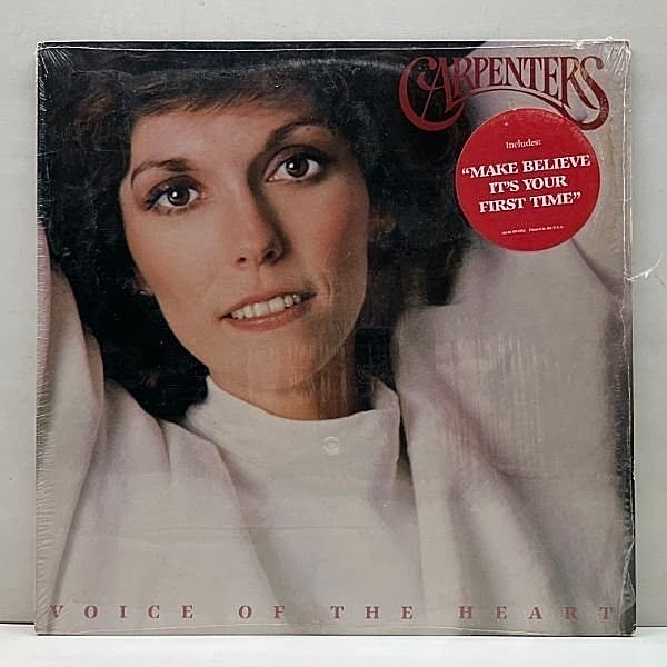 レコードメイン画像：シュリンク美品!! 半透明盤 USオリジ CARPENTERS Voice Of The Heart ('83 A&M) カレン最後のレコーディング曲『Now』ほか カーペンターズ