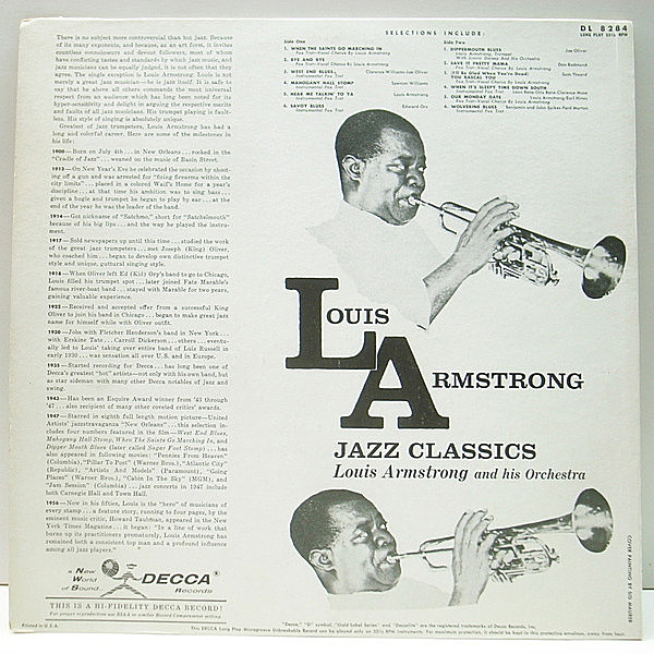 ルイ・アームストロング　ジャズレコード3枚セット　LOUIS ARMSTRONG Amazon | Wonderful World: The Best Of Louis Armstrong [12