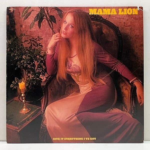 レコードメイン画像：極美盤!! USオリジナル MAMA LION Give It Everything I've Got ('73 Family Productions) 米 LP 原盤 ママ・ライオン Lynn Carey