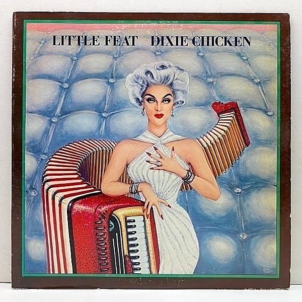 レコードメイン画像：Cut無し!美盤! US初期プレス LITTLE FEAT Dixie Chicken ('73 Warner) リトル・フィート／ディキシー・チキン ATCQネタ ドラムブレイク