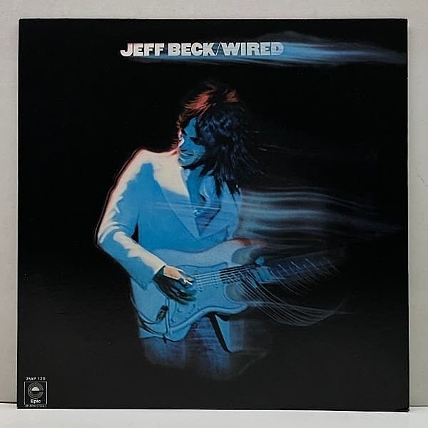 レコードメイン画像：美盤!! 橙ラベ JPNプレス JEFF BECK Wired (Epic 25AP 120) w/解説シート ドラムブレイク満載 UA, De La Soul サンプリング ネタ