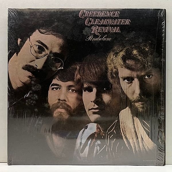 レコードメイン画像：希少 シュリンク美品!! USオリジナル 初版 青ツヤ CREEDENCE CLEARWATER REVIVAL Pendulum ('70 Fantasy) 専用インナー CCR 雨を見たかい