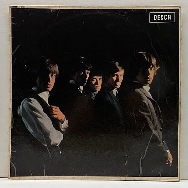 レコードメイン画像：良好!! MONO Unbox／Open Logo 英 UKオリジナル THE ROLLING STONES Same／1st ('64 Decca) コーティング仕様 初期オープン・ロゴ LP