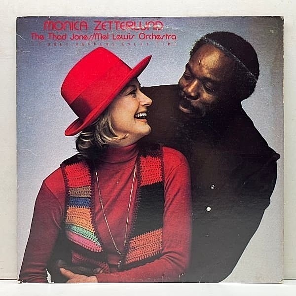 レコードメイン画像：美盤!! MASTERDISK刻印 USオリジナル MONICA ZETTERLUND It Only Happens Every Time ('78 Inner City) w/ Thad Jones, Mel Lewis