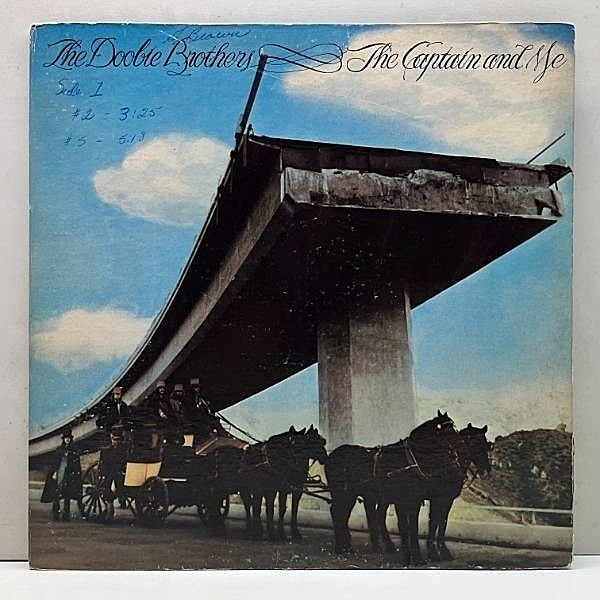 レコードメイン画像：美盤!! US 米 Wマーク無し パームツリー DOOBIE BROTHERS The Captain And Me (Warner Bros. BS 2694) Long Train Runnin ほか 70's 大名盤