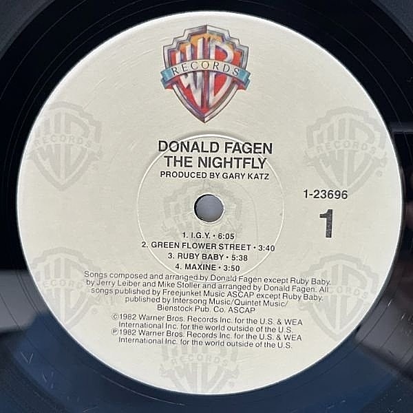 DONALD FAGEN / The Nightfly (LP) / Warner Bros. | WAXPEND