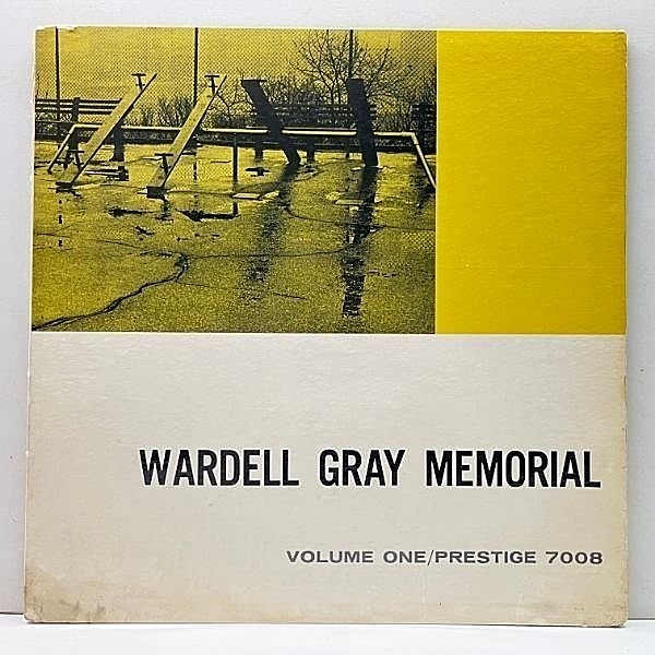 レコードメイン画像：良再生!!【NYC 手書きRVG, AB刻印】USオリジナル WARDELL GRAY Memorial Volume 1 (Prestige 7008) w/ Sonny Clark, Teddy Charles