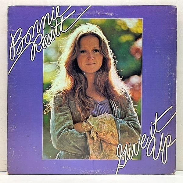 レコードメイン画像：良好!! 初版 緑ラベ マト枝番なし USオリジナル BONNIE RAITT Give It Up ('72 Warner) ボニー・レイット 最高傑作 2ndアルバム LP