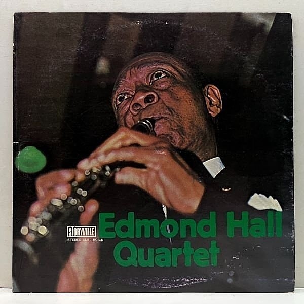 レコードメイン画像：【ラストレコーディング】良好盤!! EDMOND HALL Quartet (Storyville) エドモンド・ホール・カルテット [クァルテット] JPNプレス LP