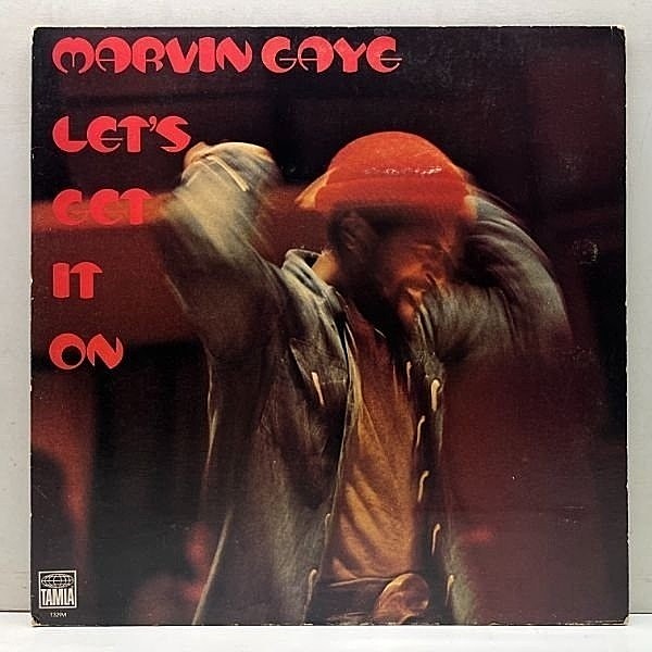 レコードメイン画像：概ね良好!! USオリジナル GFジャケ MARVIN GAYE Let's Get It On ('73 Tamla) マーヴィン・ゲイ／レッツ・ゲット・イット・オン LP