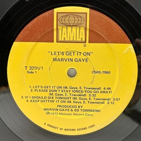 MARVIN GAYE / Let's Get It On (LP) / Tamla | WAXPEND RECORDS