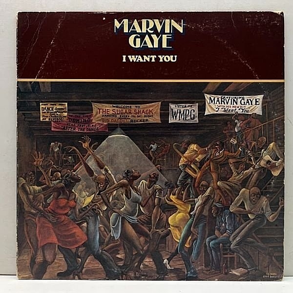 レコードメイン画像：USオリジナル MARVIN GAYE I Want You ('76 Tamla) JAY-Z サンプリング・ネタ！LEON WAREプロデュース David T. Walker, Dennis Coffey 他