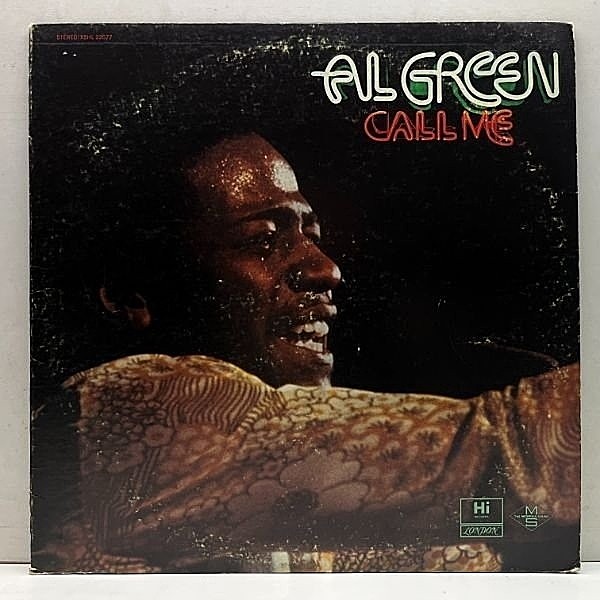 レコードメイン画像：概ね良好!! USオリジナル AL GREEN Call Me ('73 Hi) スウィート・サザン傑作！Here I Am ほか GHOSTFACE KILLAHS／260 サンプリング・ネタ