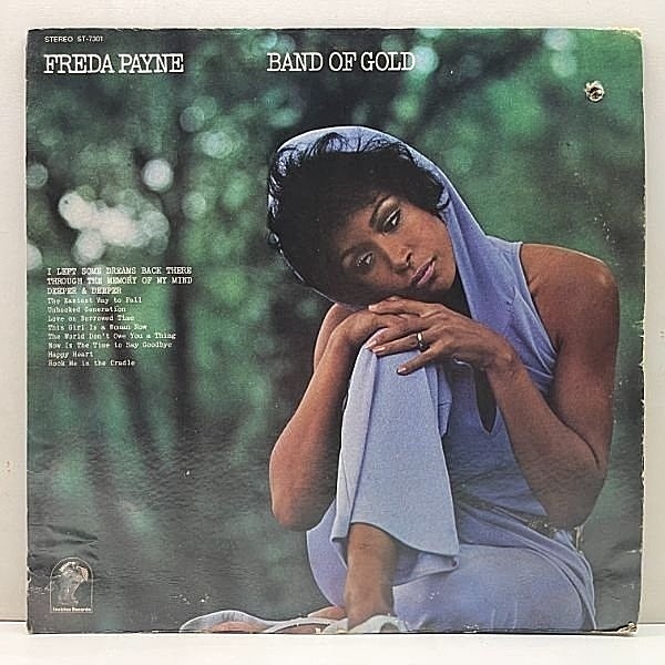 レコードメイン画像：【JVC FORCEサンプリング・ネタ】USオリジナル FREDA PAYNE Band Of Gold ('70 Invictus) Unhooked Generation, The Easiest Way To Fall