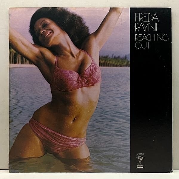 レコードメイン画像：美盤!! USオリジナル FREDA PAYNE Reaching Out ('73 Invictus) A.T.C.Q. サンプリングネタ DRUM BREAK フリーソウル 名作 LP