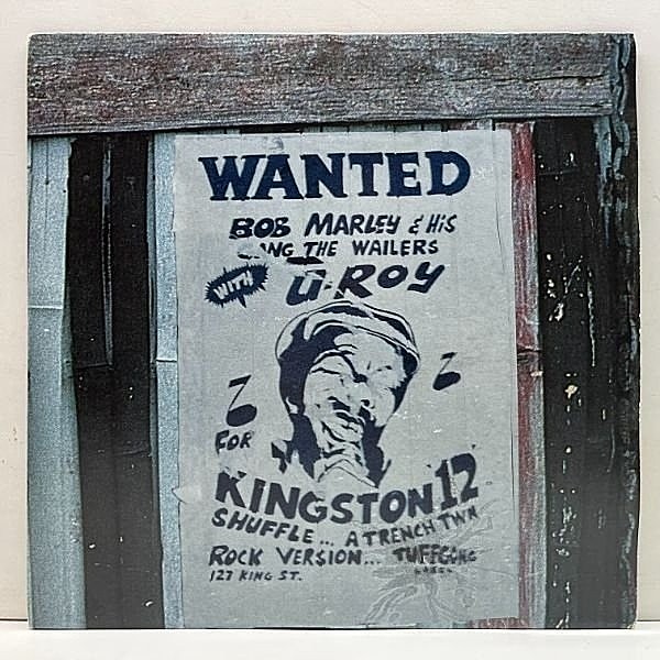 レコードメイン画像：プレイ良好!! UKプレス 10インチ U-ROY / BOB MARLEY & THE WAILERS Trenchtown Rock ('03 Trax On Wax) DeeJay, インストなど収録 45RPM.