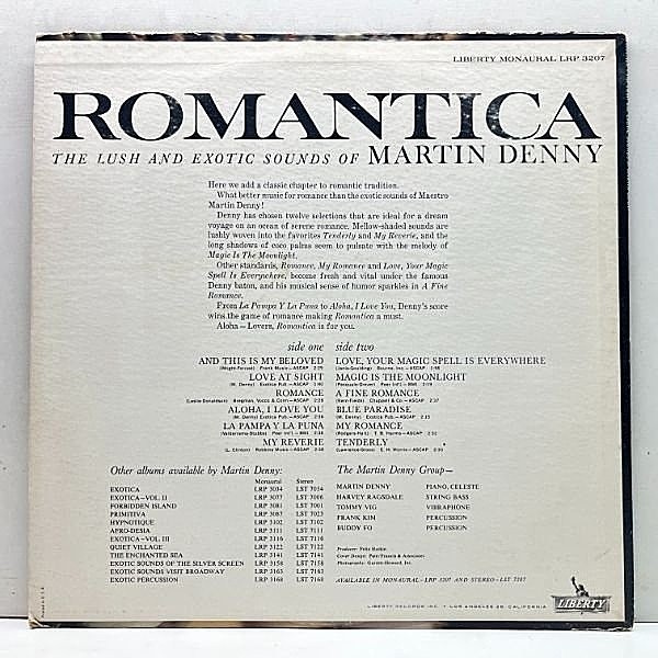 MARTIN DENNY / Romantica (LP) / Liberty | WAXPEND RECORDS