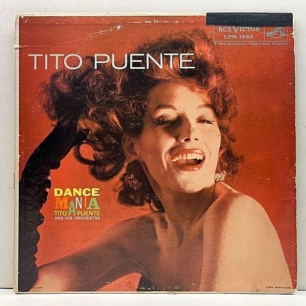レコードメイン画像：【死ぬまでに聴きたい1001枚のアルバムに選出】MONO 米オリジ TITO PUENTE Dance Mania ('58 RCA) 名演満載のマンボジャズクラシック！特価