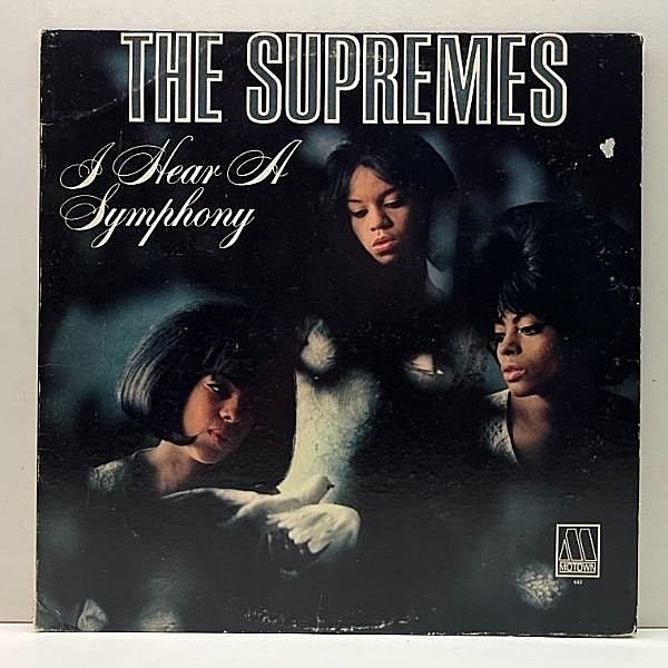 レコードメイン画像：美再生!! MONO USオリジナル 深溝 1マト THE SUPREMES I Hear A Symphony ('66 Motown) シュープリームス 名盤 米モノラル 初回プレス