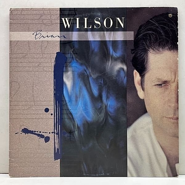 レコードメイン画像：美盤!! 専用インナー完品 USオリジナル BRIAN WILSON Same ('88 Sire) ブライアン・ウィルソン 初のソロアルバム 米 LP 原盤