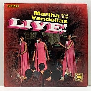 レコード画像：MARTHA REEVES And THE VANDELLAS / Live!